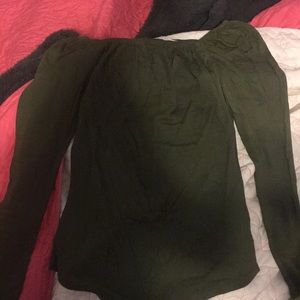 Off the shoulder shirt